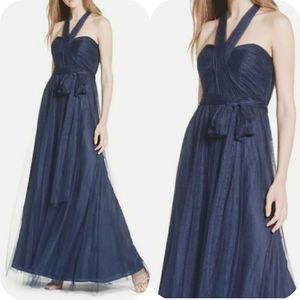 Annabelle Convertible Tulle Column Dressses